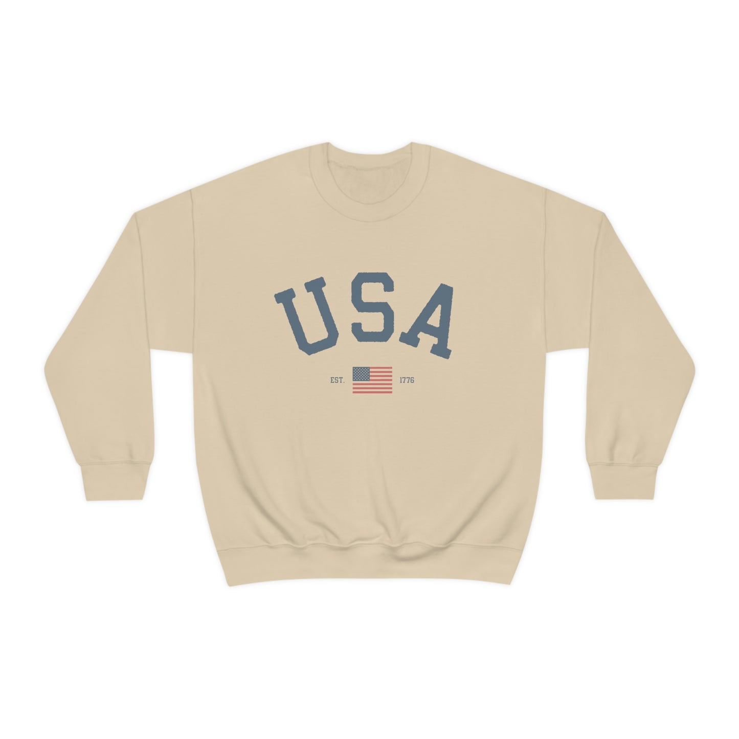 USA Flag Crewneck