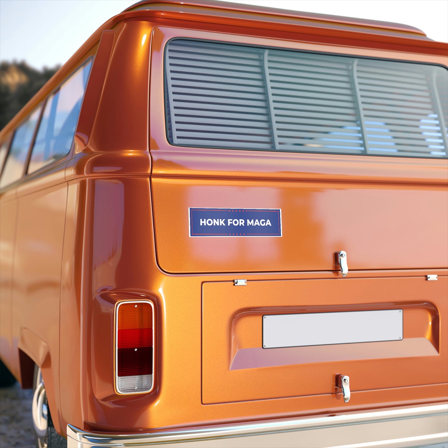 Honk for MAGA Bumper Sticker