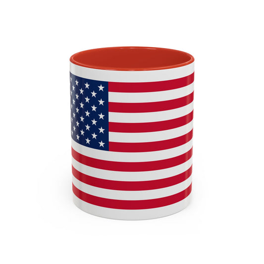 American Flag Mug