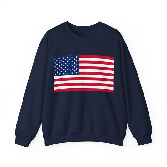 American Flag Crewneck