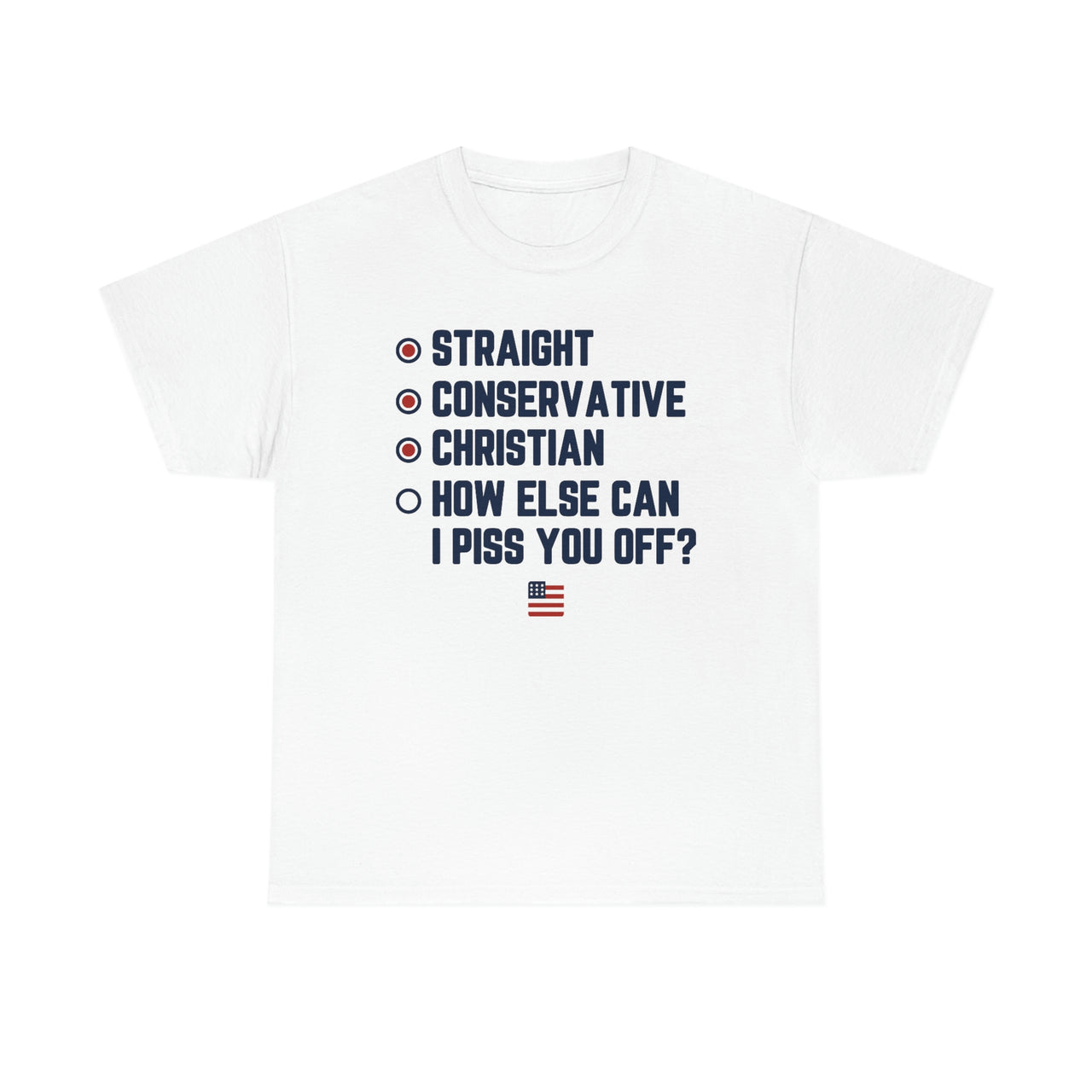 Conservative Checklist T-Shirt