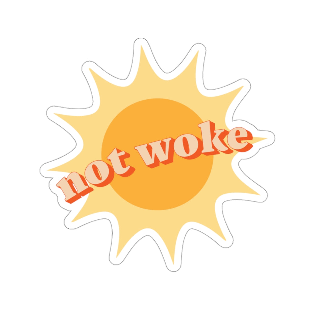 Not Woke Sticker (2" x 2")