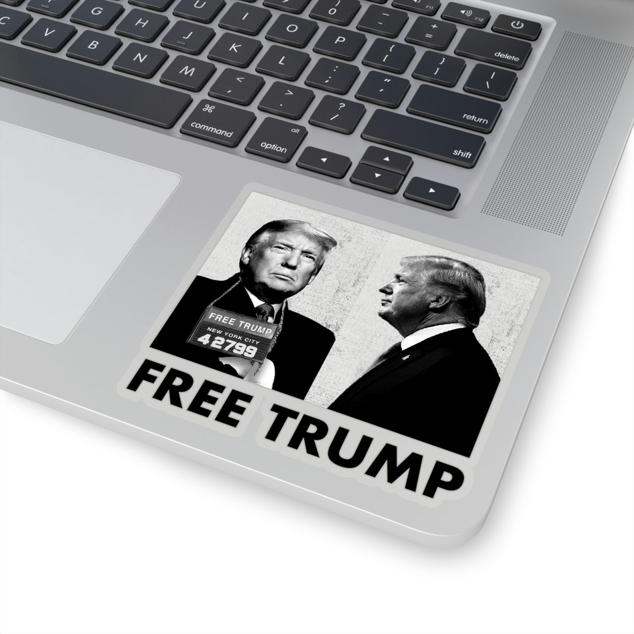 Free Trump Mugshot Sticker
